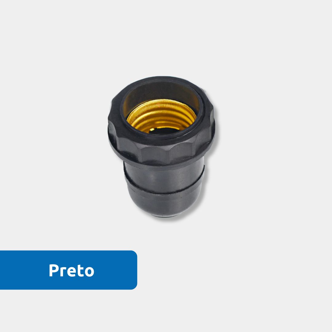Bocal Termoplástico para Abajur Preto_BTE27026_01